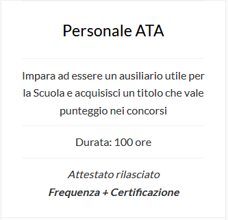 certificazioni informatiche personale ata