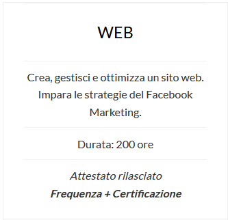 certificazioni informatiche web