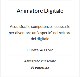 certificazioni informatiche animatore digitale
